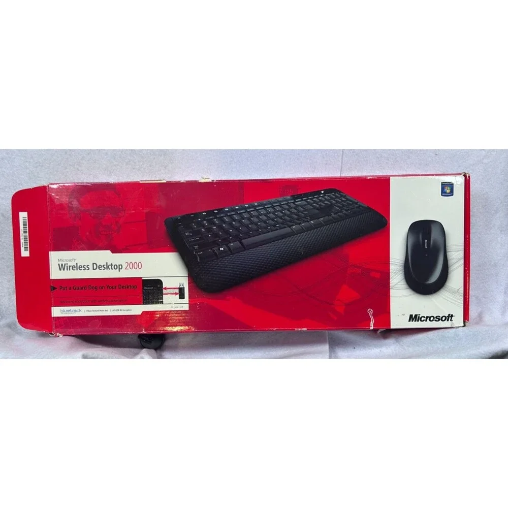 Microsoft Wireless Desktop 2000 Keyboard USB Receiver Model 1477 No Mouse